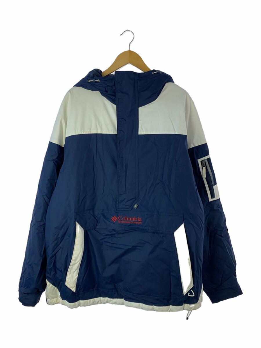 Columbia コロンビア challenger チャレンジャー プルオーバー 97年製 Columbia Challenger Padding Pullover Jacket 黄青 XL