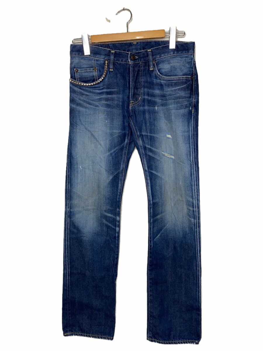 【中古】HYSTERIC GLAMOUR◆ボトム/30/デニム/IDG/0221AP07【メンズウェア】