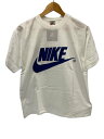 【中古】NIKE◆90s/VINTAGE/銀タグ/デッドストック/Tシャツ/M/コットン/WHT【メンズウェア】