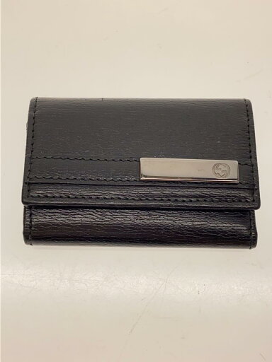 【中古】GUCCI◆6連キーケース/レザー/ブラック/メンズ【服飾雑貨他】 【中古】GUCCI◆6連キーケース/レザー/ブラック/メンズ【服飾雑貨他】