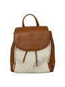 【中古】MICHAEL KORS◆リュック/レザー/ブラウン/35F2G8PB6B【バッグ】