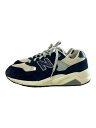 【中古】NEW BALANCE◆ローカットスニーカー/26.5cm/NVY/MT580OG2【シューズ】