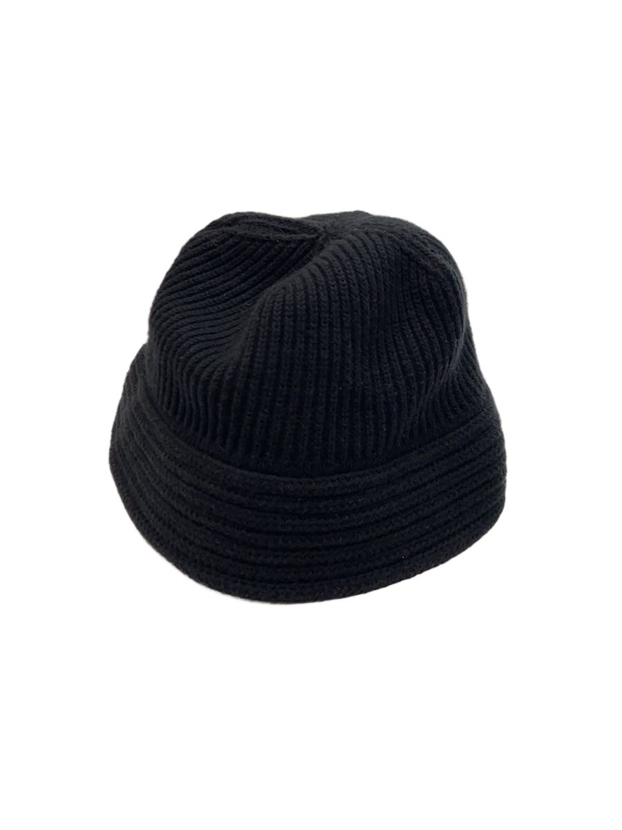 【中古】COMESANDGOES◆ニットキャップ/--/コットン/BLK//【服飾雑貨他】