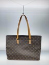 【中古】LOUIS VUITTON◆ルコ_モノグラム・キャンバス_BRW/PVC/ブラウン/総柄【バッグ】