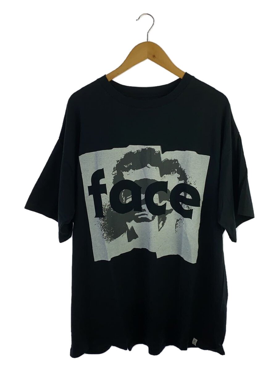 【中古】FACETASM◆Tシャツ/0/コットン/BLK/無地/SPT-1030-04【メンズウェア】
