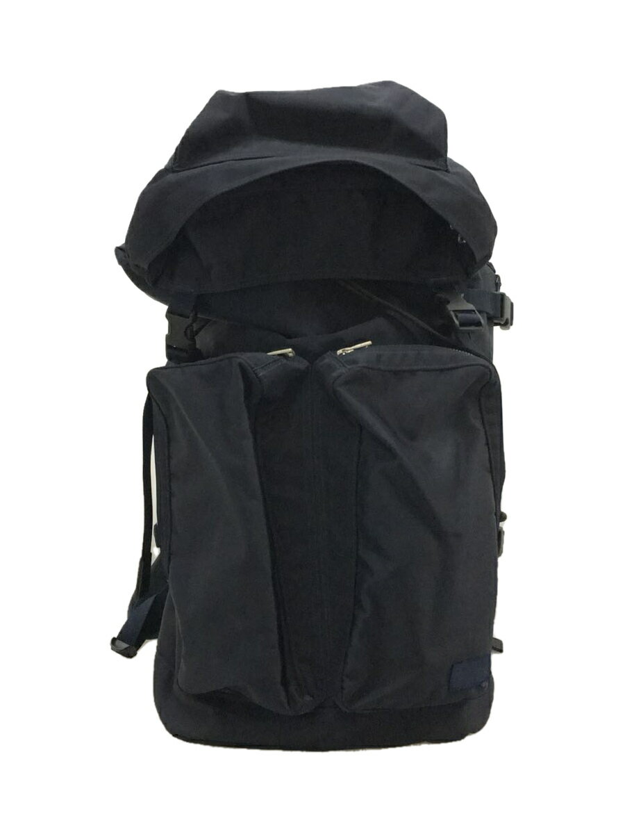 【中古】PORTER◆BOND/DAY PACK/リュック/ナイロン/NVY/無地/859-05621【バッグ】