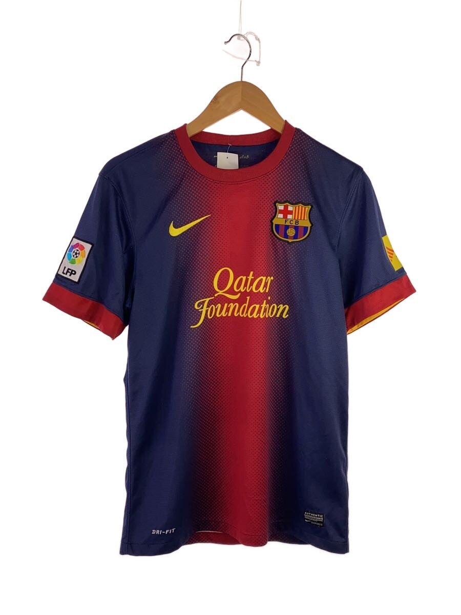 【中古】NIKE◆スポーツウェアー/S/NVY/478323-410/FCバルセロナ【スポーツ】