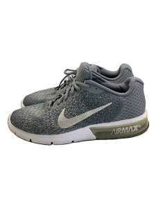 【中古】NIKE◆エアマックス シークエント 2/27.5cm/GRY/PVC【シューズ】
