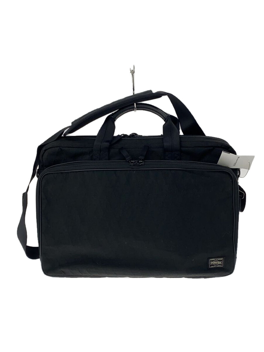 【中古】PORTER◆HYBRID/ブリーフケース/ビジネスバッグ/ショルダーバッグ/2WAY/BL ...