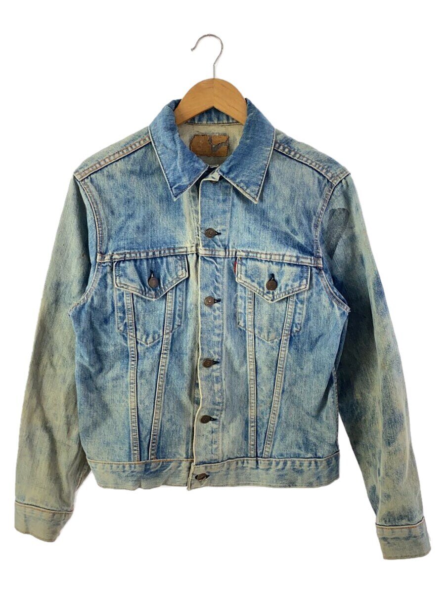 【中古】Levi’s◆VT/60-70s/BIGE/70505/Gジャン/42/デニム/IDG/実寸40位【メンズウェア】