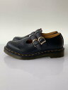 【中古】Dr.Martens◆ドレスシューズ/UK4/BLK/レザー/12916【シューズ】(4)