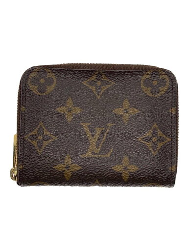 【中古】LOUIS VUITTON◆ジッピー・コインパース_モノグラム・キャンバス_BRW/PVC/BRW/レディース【服飾雑貨他】 【中古】LOUIS VUITTON◆ジッピー・コインパース_モノグラム・キャンバス_BRW/PVC/BRW/レディース【服飾雑貨他】