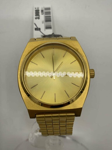 【中古】NIXON◆クォーツ腕時計/アナログ/ステンレス/ゴールド/TIME TELLER【服飾雑貨他】 【中古】NIXON◆クォーツ腕時計/アナログ/ステンレス/ゴールド/TIME TELLER【服飾雑貨他】