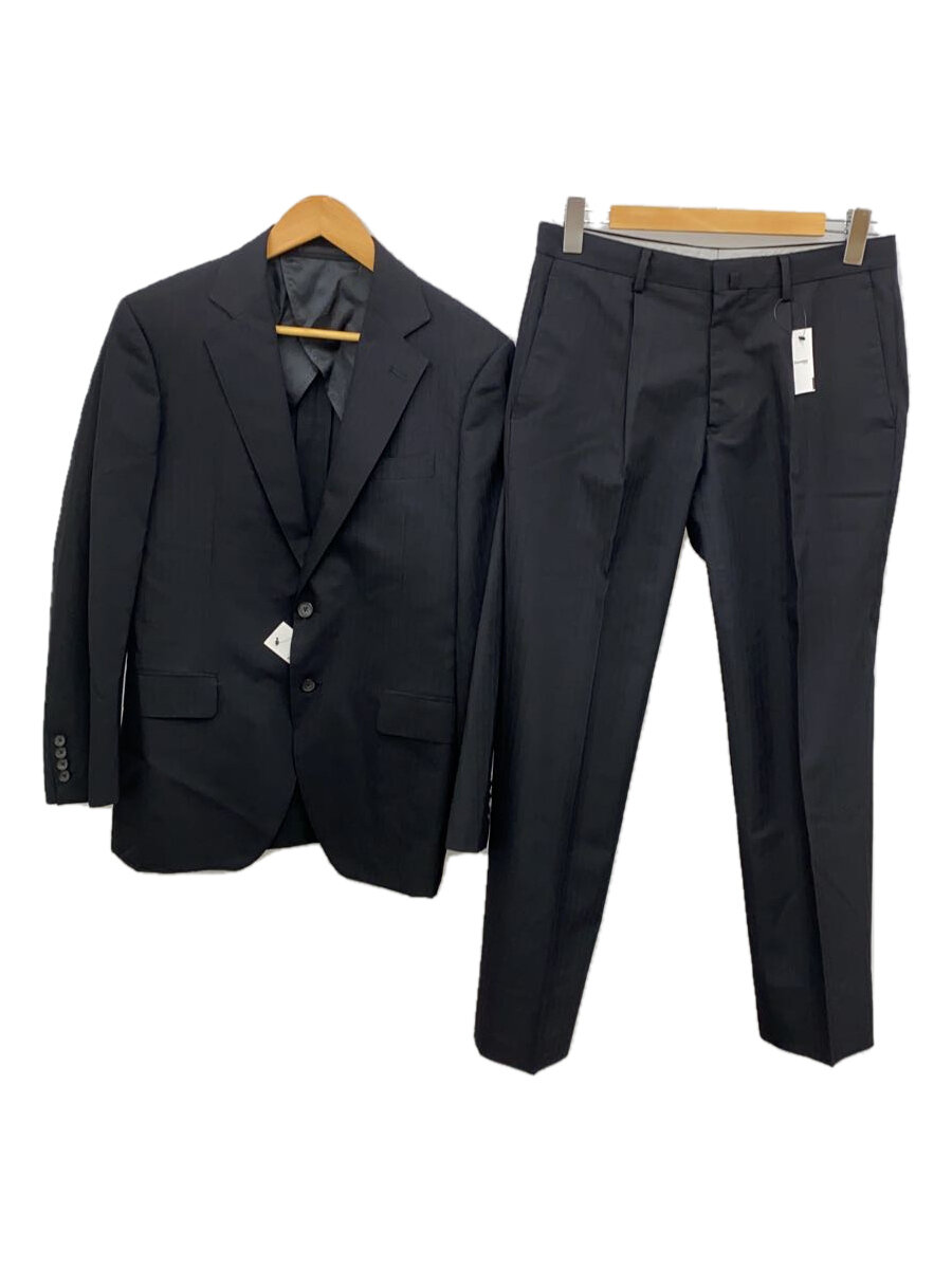 【中古】gotairiku◆セットアップ/36/ウール/BLK/無地/SR.GO LM 0410【メンズウェア】
