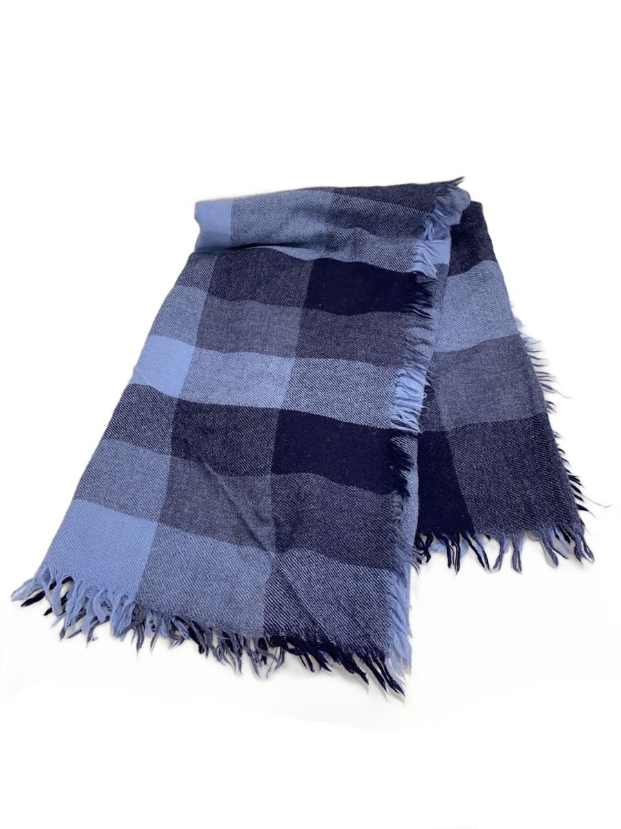 中古 BURBERRY BLACK LABEL ストール -- ブルー チェック メンズ 服飾雑貨他 jumblestore-38696092 2nd STREET 楽天市場店 パッケージ画像