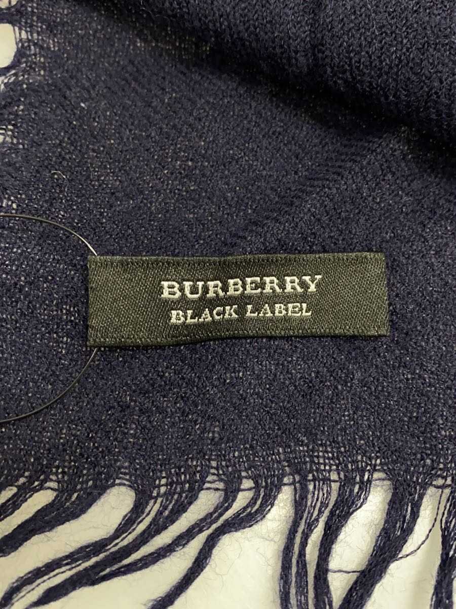 中古 BURBERRY BLACK LABEL ストール -- ブルー チェック メンズ 服飾雑貨他 jumblestore-38696092 2nd STREET 楽天市場店 サンプル画像2