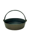 【中古】鍋/サイズ:22cm/BLK/IWACHU 南部鉄器すき焼き鍋【キッチン用品】