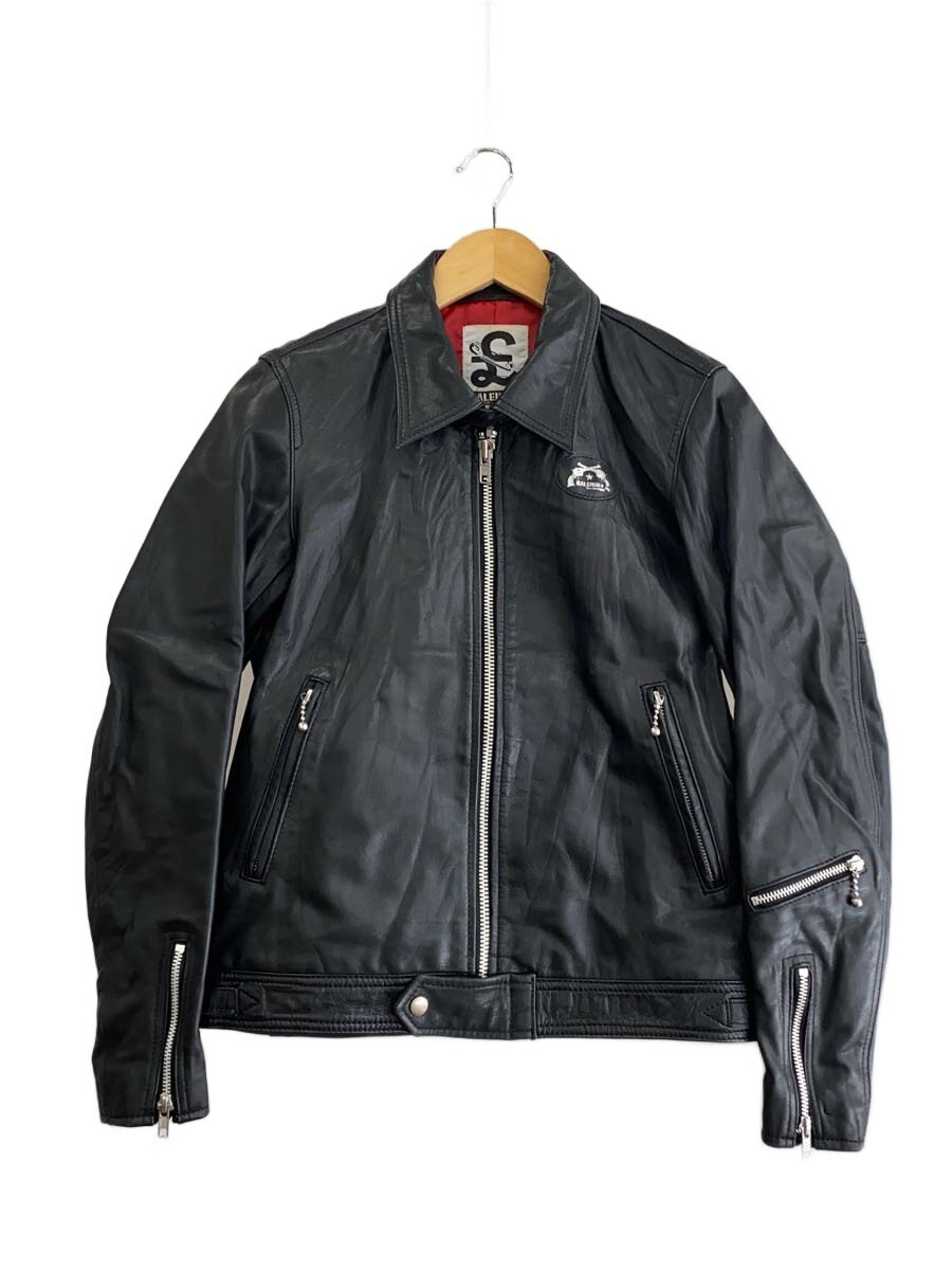 m*a様 RALEIGH ラリー レザージャケット 青 32相当 RALEIGH ラリー レザージャケット 青 32相当 メンズ