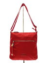 【中古】SAMSONITE◆ショルダーバッグ/ナイロン/RED/88536【バッグ】