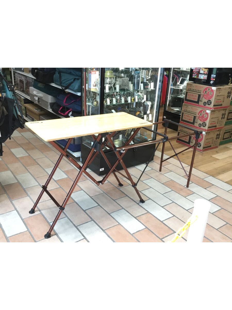 【中古】Coleman◆テーブル コンフォートマスター ワンタッチキッチンテーブル 2000010520/2~3人用/BRW【スポーツ】