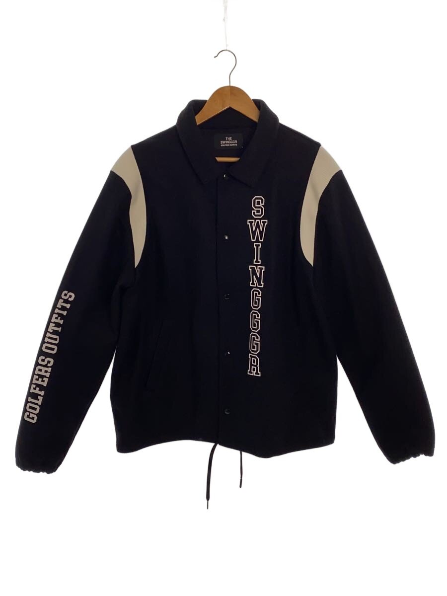 THE SWINGGGR/コーチジャケット/4/アクリル/BLK/SWG22AW-BL002-BLK