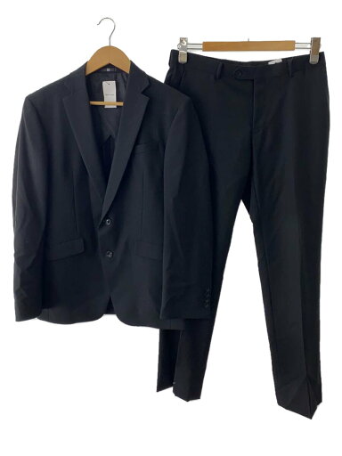 【中古】SUIT SELECT◆スーツ/A5/ウール/ブラック/無地/BLMD9700【メンズウェア】 【中古】SUIT SELECT◆スーツ/A5/ウール/ブラック/無地/BLMD9700【メンズウェア】