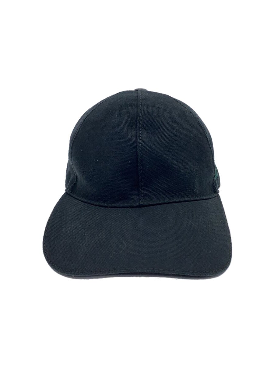 Cap - 【中古】GUCCI◆グッチ/キャップ/S/コットン/ブラック/レディース/08.338.986/0001-16【服飾雑貨他】
