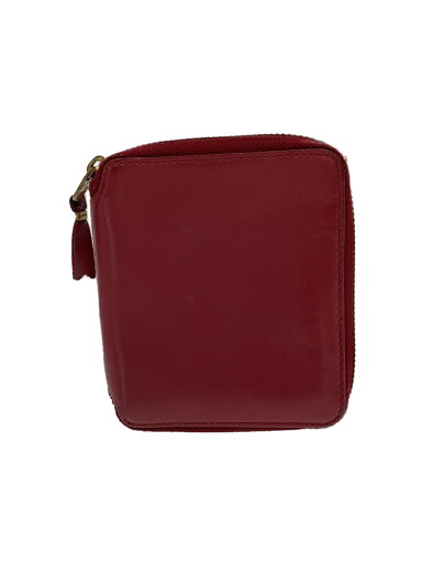 【中古】Wallet COMME des GARCONS◆2つ折り財布/レザー/RED/メンズ【服飾雑貨他】 【中古】Wallet COMME des GARCONS◆2つ折り財布/レザー/RED/メンズ【服飾雑貨他】