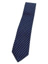 【中古】Salvatore Ferragamo◆ネクタイ/シルク/NVY/鳥【服飾雑貨他】