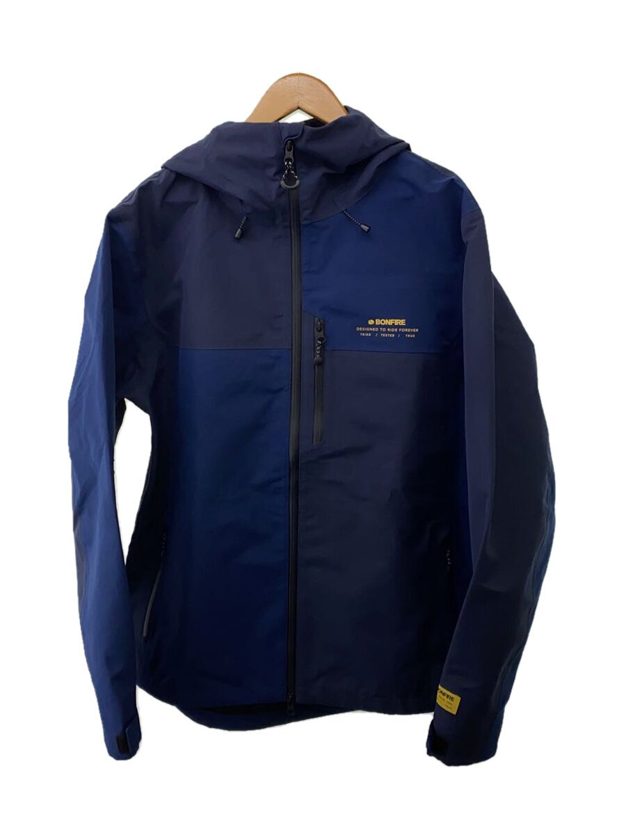 【中古】Bonfire◆シェルジャケット/L/NVY/BBFW230004【スポーツ】