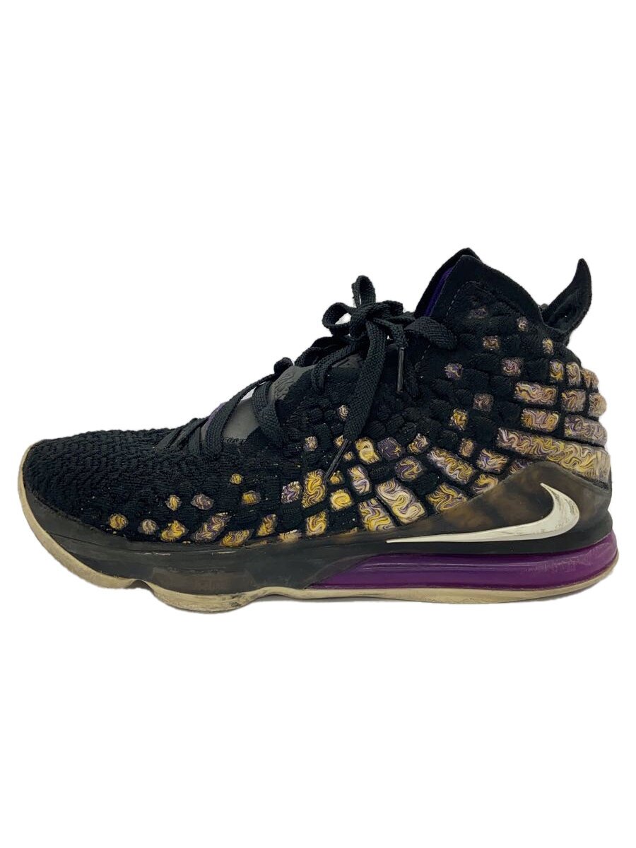 NIKE◆LEBRON 17/レブロン 17/ブラック/BQ3177-004/28cm/BLK