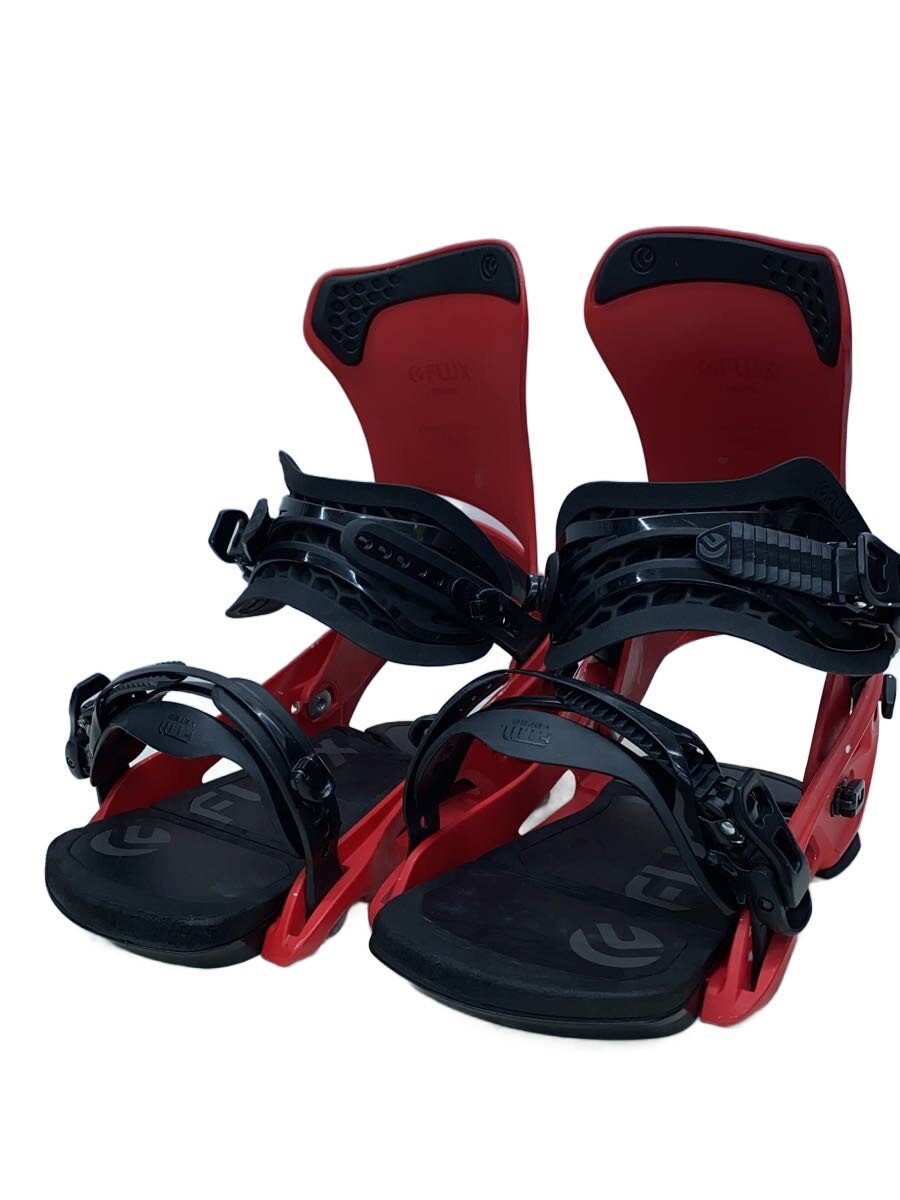 【中古】FLUX◆スノーボードバインディング/L/RED/DS【スポーツ】