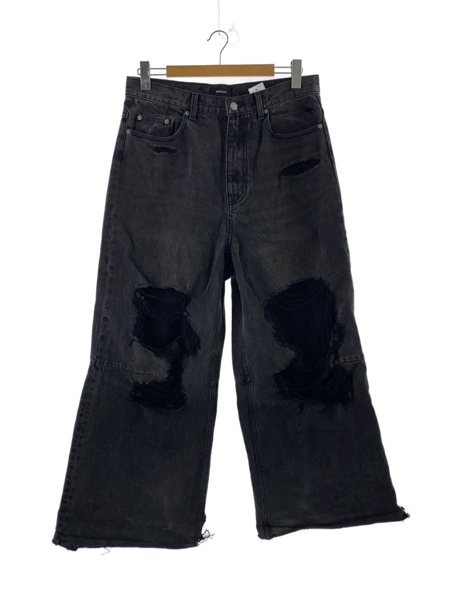 【中古】BREATH◆ボトム/XL/コットン/BLK/BR24AW-P1007【メンズウェア】