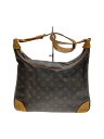 【中古】LOUIS VUITTON◆ブローニュ30_モノグラム・キャンバス_BRW/PVC/BRW/モノグラム【バッグ】