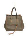 【中古】CELINE◆ラゲージファントム/ハンドバッグ/レザー/BRW/無地【バッグ】
