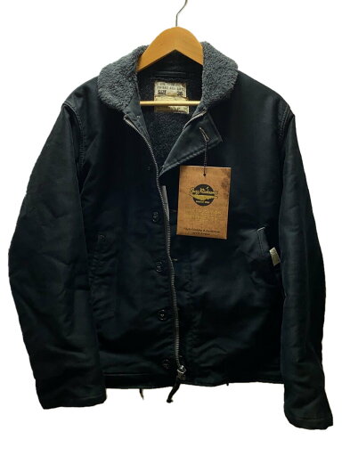 【中古】Buzz Rickson’s◆N-1/デッキジャケット/36/コットン/BLK/無地/BR11847【メンズウェア】 【中古】Buzz Rickson’s◆N-1/デッキジャケット/36/コットン/BLK/無地/BR11847【メンズウェア】
