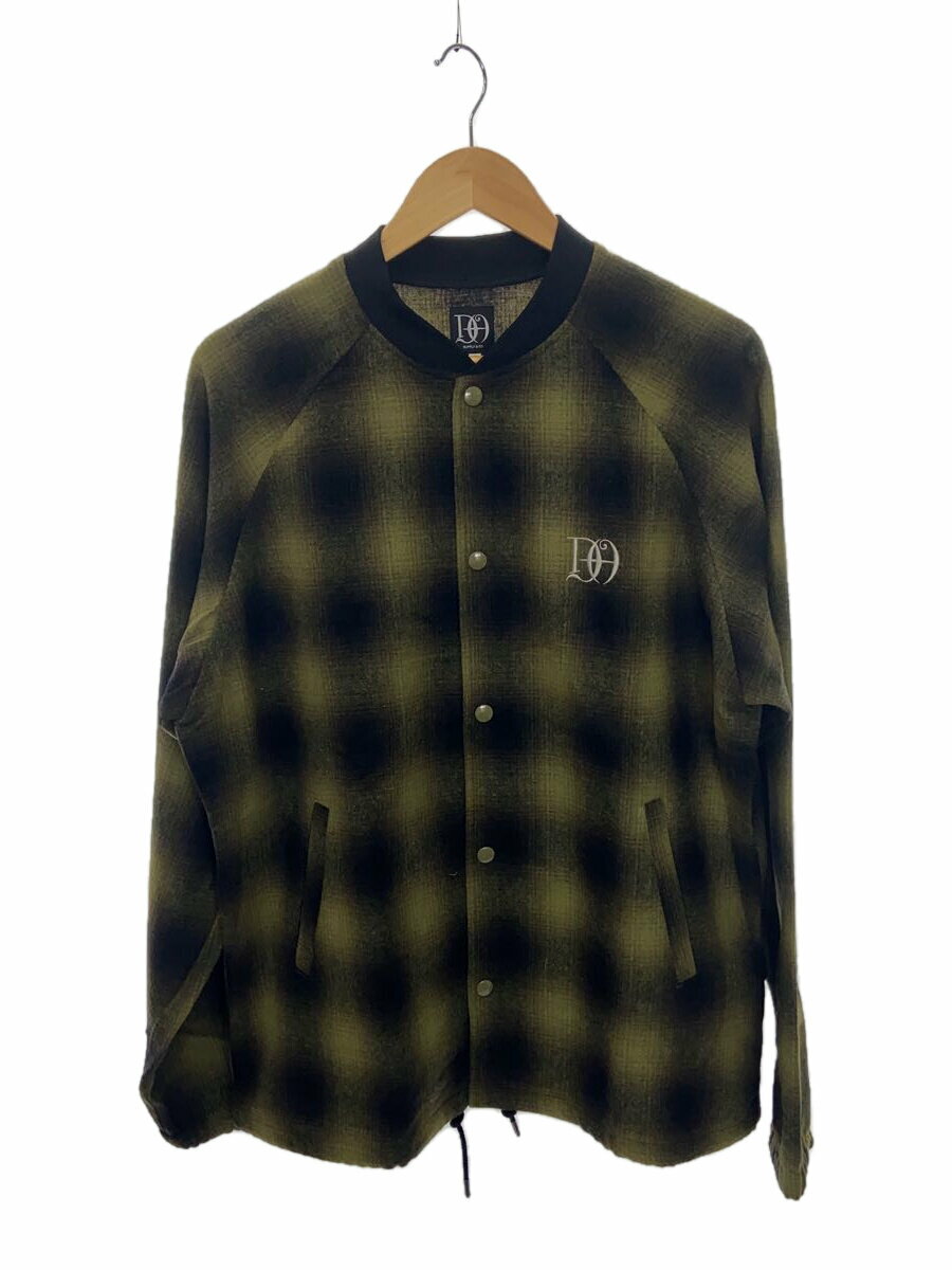 【中古】Dress hippy◆ROYAL DERBY JACKET/ジャケット/L/ウール/KHK/オンブレCK/タグ付き【メンズウェア】