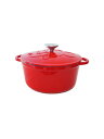 【中古】Meyer◆鍋/容量:2.5L/RED【キッチン用品】