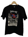 【中古】STUSSY◆SPIDER MAN/Tシャツ/S/コットン/BLK【メンズウェア】