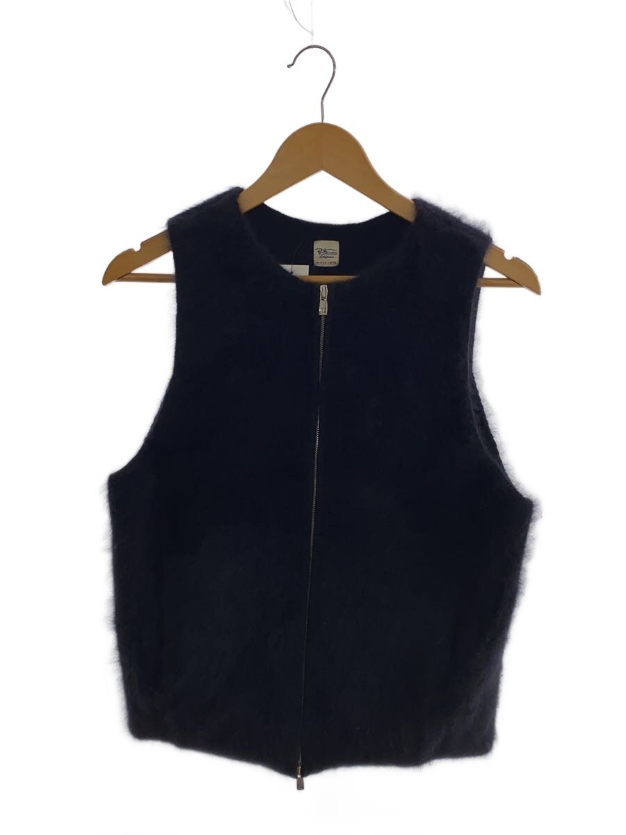 【中古】Ron Herman◆ベスト/XS/ポリエステル/BLK/4010800086/ファーベスト/毛羽立ち使用感有【レディースウェア】