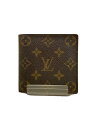 【中古】LOUIS VUITTON◆ポルト・フォイユ・マルコ_モノグラム・キャンバス_BRW/PVC/BRW/レディース【服飾雑貨他】(4)