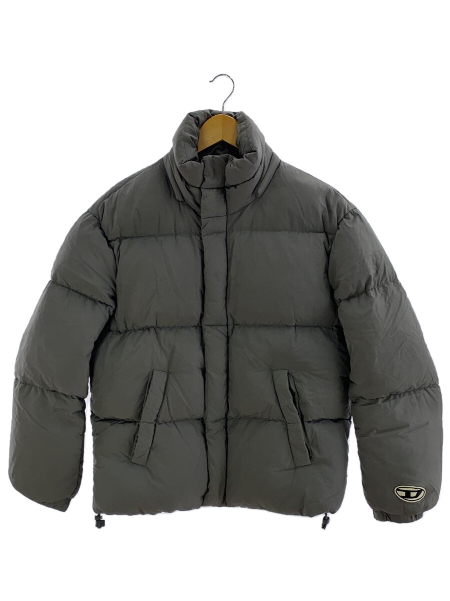 【中古】DIESEL◆ダウンジャケット/S/--/GRY/A06287【メンズウェア】