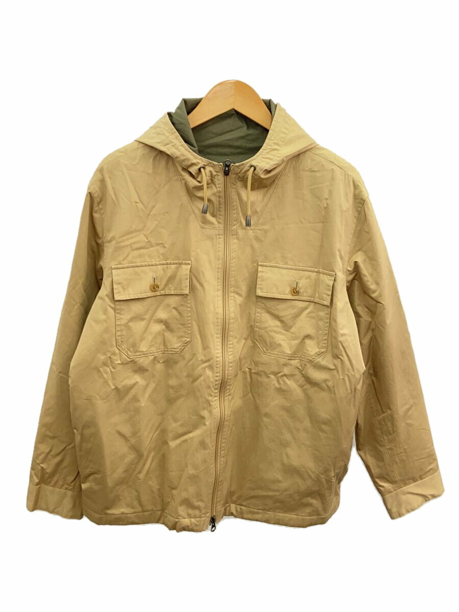 【中古】J.CREW◆マウンテンパーカ/M/コットン/BEG/無地/5015351【メンズウェア】