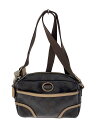 【中古】COACH◆ショルダーバッグ/レザー/ブラウン/総柄//【バッグ】