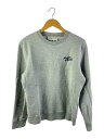 【中古】MAISON KITSUNE◆スウェット/M/コットン/BLK/LM00313KM0001【メンズウェア】