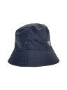 【中古】PRADA◆バケットハット/XL/ナイロン/BLK/無地/メンズ/2HC137//【服飾雑貨他】