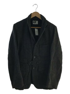 【中古】Engineered Garments◆ノーフォークジャケット/S/ウール/GRY/ヘリンボーン【メンズウェア】
