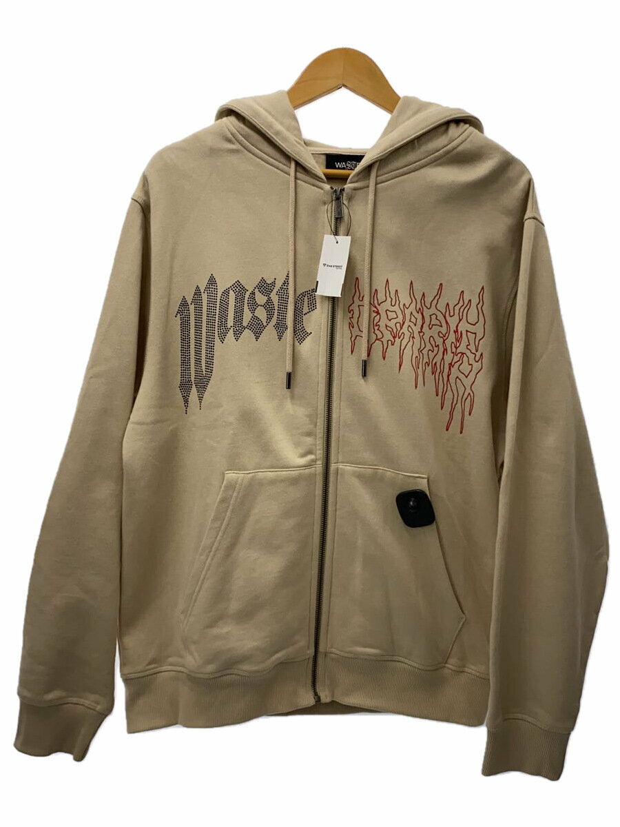 【中古】wastedparis◆ジップパーカー/M/コットン【メンズウェア】