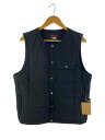 【中古】THE NORTH FACE◆MEADOW WARM VEST_メドウウォームベスト/L/ポリエステル/BLK/無地【メンズウェア】(4)