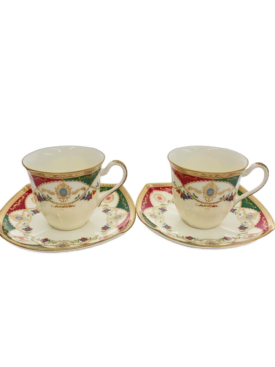 【中古】LANCEL◆カップ&ソーサー/2点セット【キッチン用品】